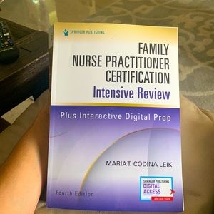 Leik family nurse practitioner certification intensive review book. 4th edition